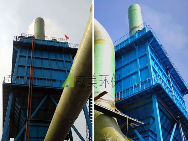 25W氣量氰尿酸廢氣治理項(xiàng)目濕電除塵器穩(wěn)定運(yùn)行